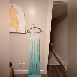 Splendid blue ombré maxi dress